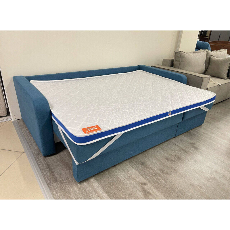 Матрац топпер ортопедичний Homefort Marseilles 140х200 см Синій 2030356