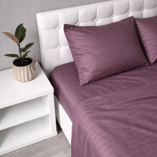 Комплект постільної білизни Emily Fiber Violet Stripe мікрофібра євро 200х220 см фіолетовий (94084443)
