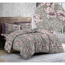 Комплект постільної білизни SoundSleep Blossom Pink бязь-голд односпальний 140х215 см (2800005071108)