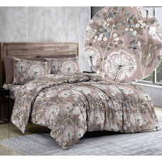 Комплект постільної білизни SoundSleep Meadow Brown бязь-голд односпальний 140х215 см (2800005071320)