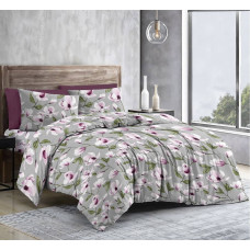 Комплект постільної білизни SoundSleep Blooming бязь-голд двоспальний євро 200х220 см (2800005071498)