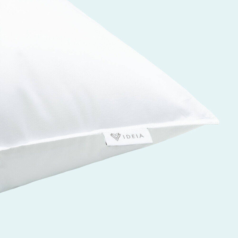 Подушка Premium Soft 50x70 см IDEIA штучний пух, з блискавкою, бавовна, преміум м'якість, для готелів та дому