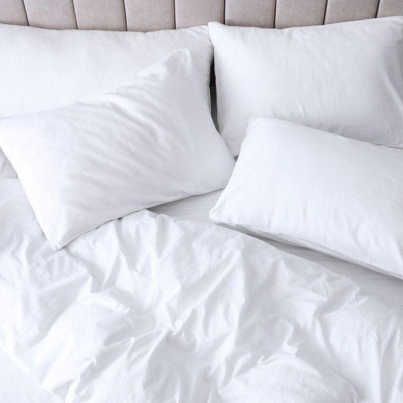 Подушка Premium Soft 50x70 см IDEIA штучний пух, з блискавкою, бавовна, преміум м'якість, для готелів та дому