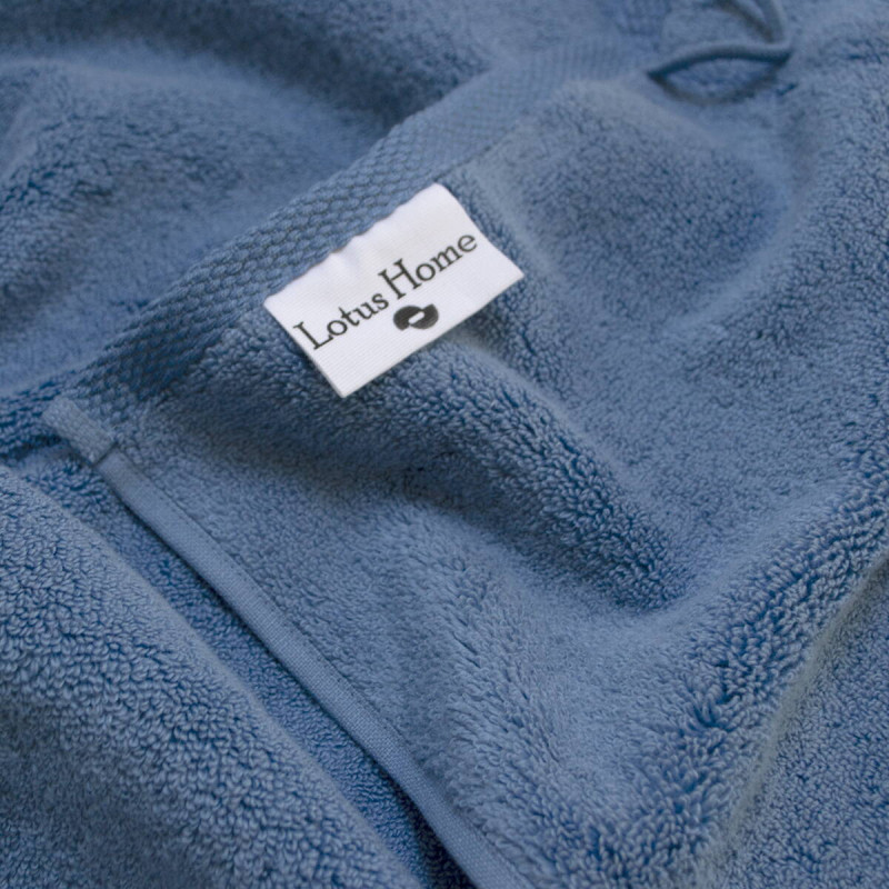 Рушник Lotus Home Готель Premium - Microcotton Solid Blue 50*90 550 г/м²
