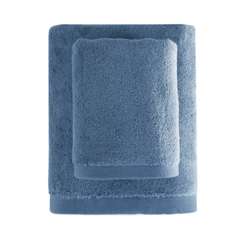 Рушник Lotus Home Готель Premium - Microcotton Solid Blue 90*150 550 г/м²
