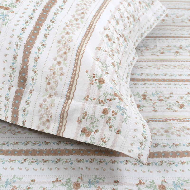 Простирадло на резинці з наволочками Lotus Home - Agrina 160*200*25+50*70 (2)