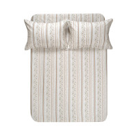 Простирадло на резинці з наволочками Lotus Home - Agrina 180*200*25+50*70 (2)