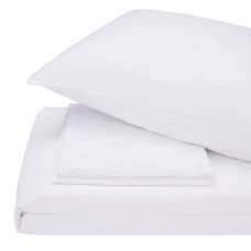 Комплект постільної білизни SoundSleep Lelitt White сатин євро 200х220 см білий (93568425)