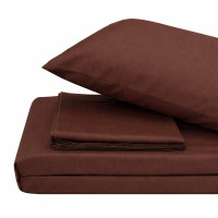 Комплект постільної білизни SoundSleep Lelitt Chocolate сатин Туреччина сімейний 160х220 см шоколад 140г (2800005059403)