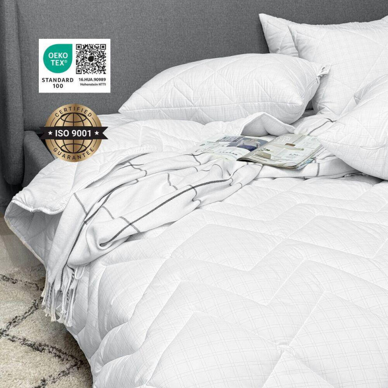 Ковдра літня Antistatic Sleep 200х220 см IDEIA гіпоалергенна антистатична тканина, легка, для літа