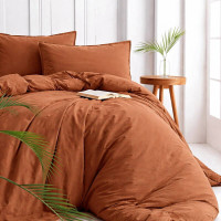 Наволочка SoundSleep Stonewash Adriatic Mokko 50х70 см темно-бежева (2800005036169)