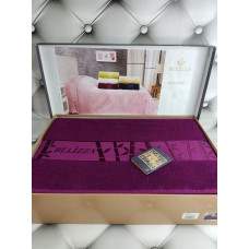 Gold bordo бамбукове простирадло 200х220см. Belizza Туреччина (82634)