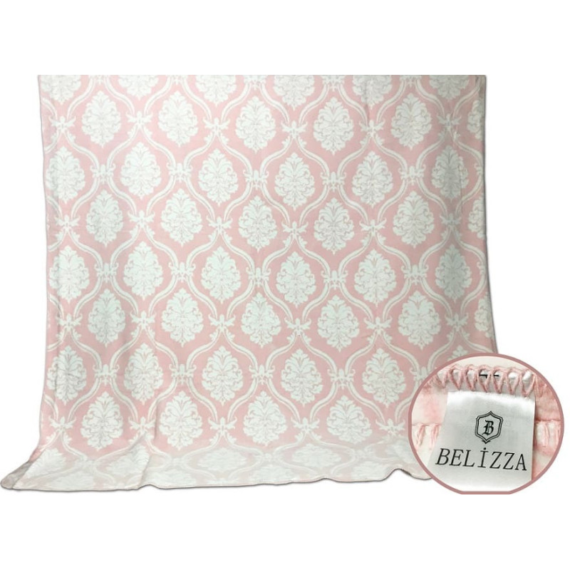 Damask pembe 200х220см. Плед. Туреччина Belizza (47420)
