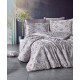 Trigon bej Сатинова постільна білизна. Євро розмір. Туреччина Belizza (43675)