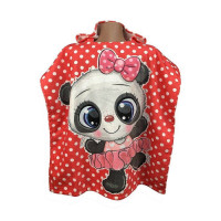 Panda devacka дитяче пляжне пончо. Бавовна. Туреччина. (33647)