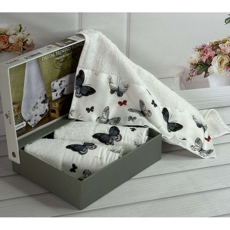 Belizza Butterfly 30х50см., махрові кухонні рушники. (77147)