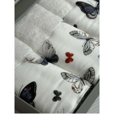 Belizza Butterfly 30х50см., махрові кухонні рушники. (77147)