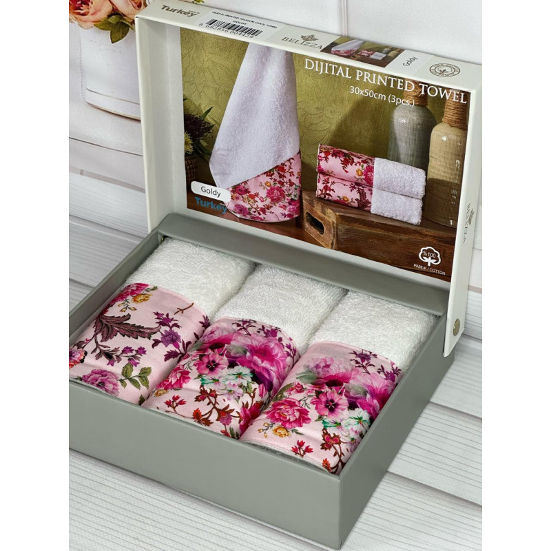 Belizza Goldy 30х50см., махрові кухонні рушники. (81252)