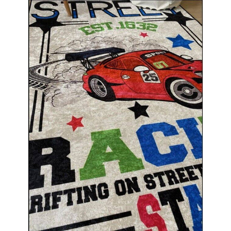 Racing 140х190см. Килимки в дитячу кімнату. Туреччина. (69145)