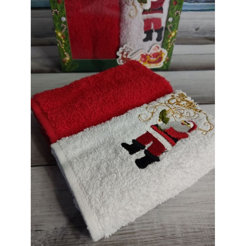 Bella Karina Christmas breaz новорічні рушники, 30х50см. (29762)