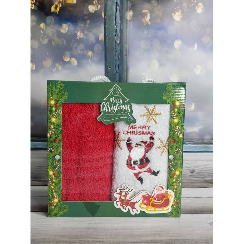 BELLIZA Christmas breaz новорічні рушники, 30х50см. (65220)