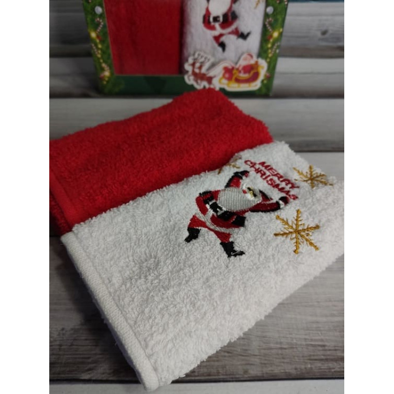 BELLIZA Christmas breaz новорічні рушники, 30х50см. (65220)