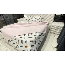 Pembe бавовняне піке. 200х220см. Dantela Туреччина. (53165)