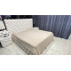 a. bej бамбукове пікє 220х260см. Mylinn Home Туреччина (10029)