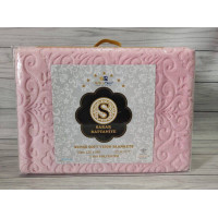 Pembe 220х240см., акріловий плед Sarar Туреччина (35779)