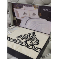 Nak.Walls постіль євро розміру з вишивкою. Ранфорс. Romeo Туреччина (76948)