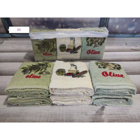 Mame Alivka 30х50см., 6 шт/уп. Кухонні рушники. ПВХ упаковка. (75066)