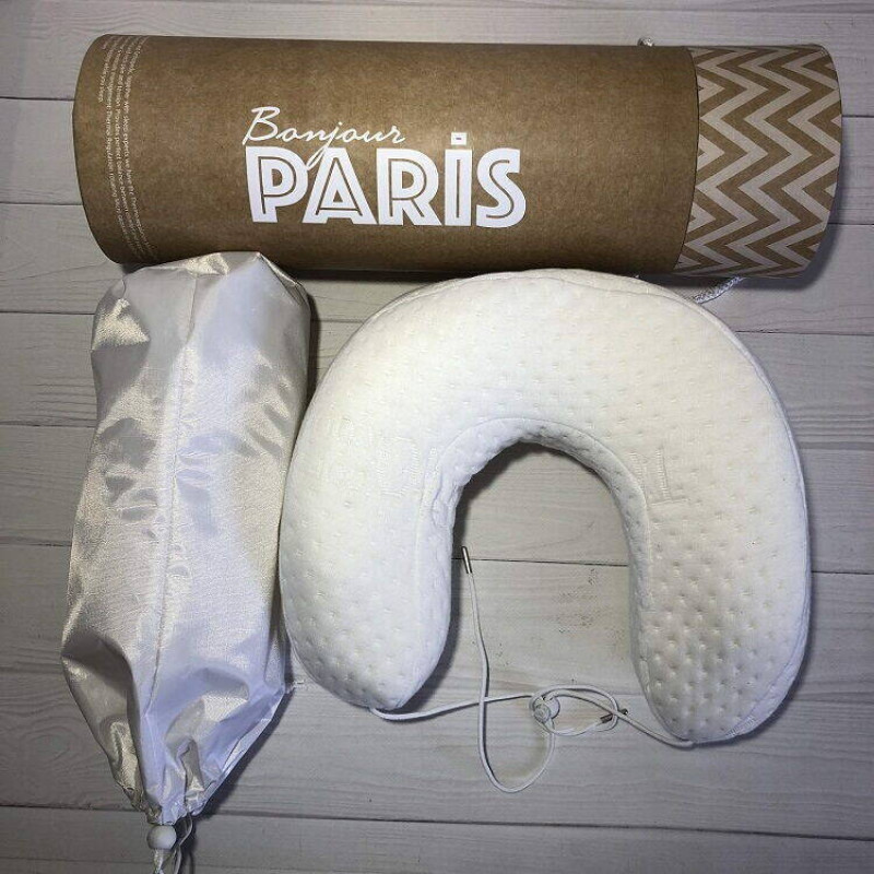 Bonjour Paris Ортопедична подушка рогалік, 30х28см. (72830)