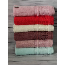 Ramaska milki бавовняні рушники 50х90см., 6шт/уп. Sweet dream Туреччина. (60676)
