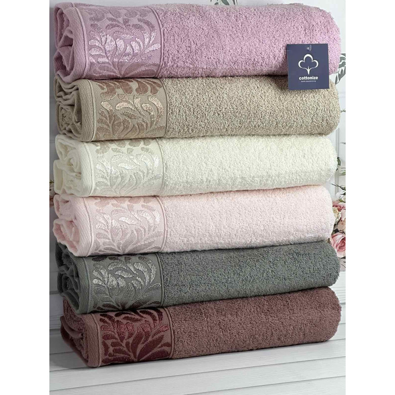 Wenzel бавовняні рушники 50х90см., 6шт/уп. Sweet dream Туреччина. (63807)