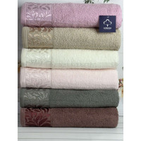 Wenzel бавовняні рушники 50х90см., 6шт/уп. Sweet dream Туреччина. (63807)
