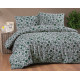 41882 полуторна фланелева постіль. Cotton collection Туреччина (22544)