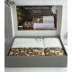 BLZ Versace 2в1 махрові рушники. Щільність 500 г/м2 Belizza Туреччина (12330)