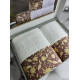 BLZ Versace 2в1 махрові рушники. Щільність 500 г/м2 Belizza Туреччина (12330)