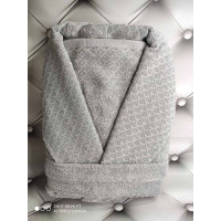 Mila  Mint Pupilla Махровий чоловічий халат з рушником 50х90см. (38258)