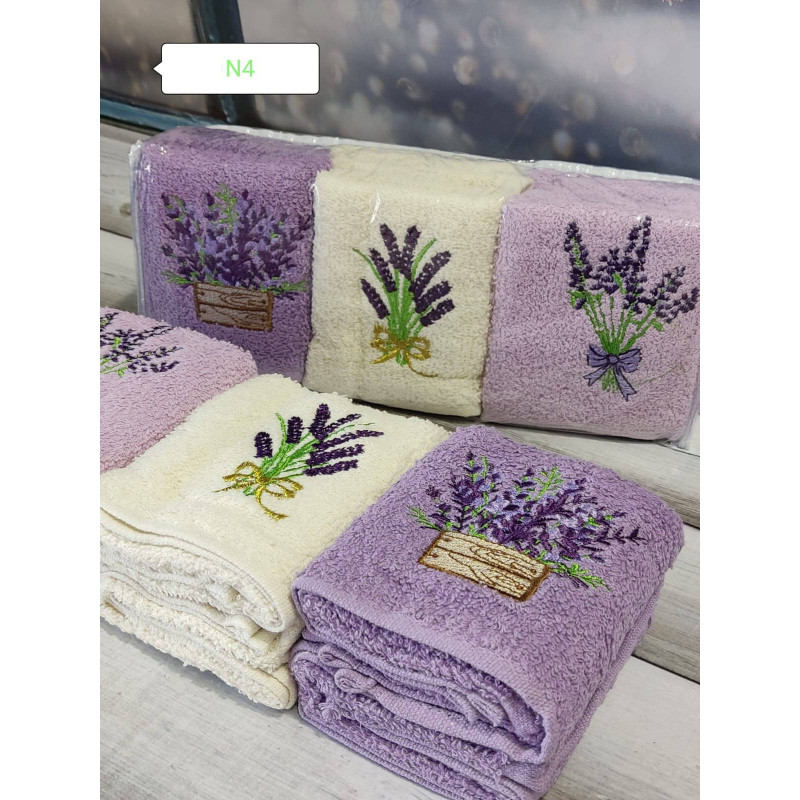 Mame Lavanta 30х50см., 6 шт/уп. Кухонні рушники. ПВХ упаковка. (56025)