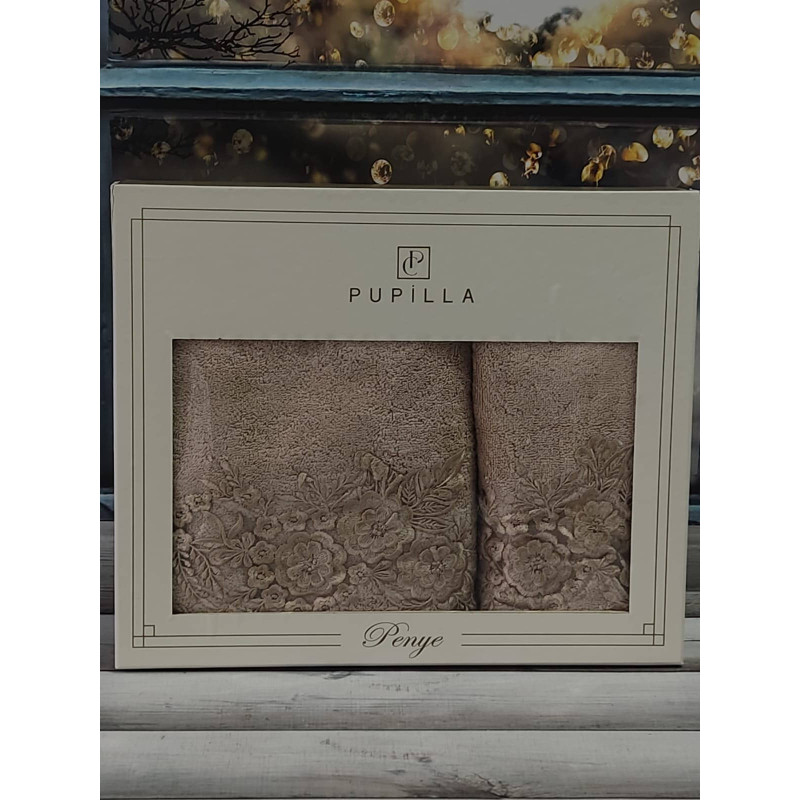 Pupilla 2в1 Candy kahve пеньє рушники.Туреччина. (33224)