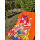 Пляжний рушник 75х150см. Туреччина. Winks oranj (63169)
