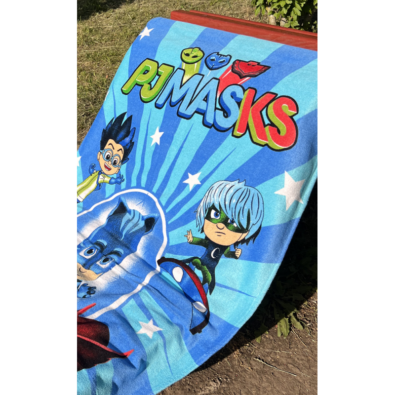 Пляжний рушник Pjmasks 75х150см. Туреччина. (79847)