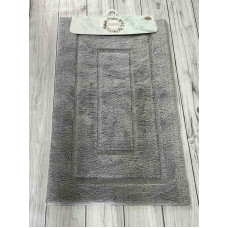 Kvadrat gri. Килимки в ванну кімнату 2в1. Pammuks Collection Туреччина (61455)