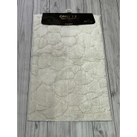 Tas krem. Килимки в ванну кімнату 2в1. Omo home Туреччина (37203)