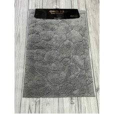 Tas gri. Килимки в ванну кімнату 2в1. Omo home Туреччина (85614)