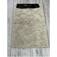 Tas bej. Килимки в ванну кімнату 2в1. Omo home Туреччина (50995)