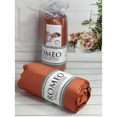 Duz Oranc 180х200см., сатинове простирадло на резинці. RomeoТуреччина. (48253)