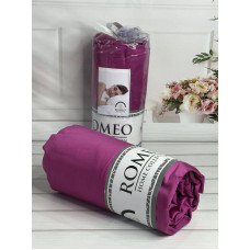 Duz Fusya 180х200см., сатинове простирадло на резинці. RomeoТуреччина. (22733)