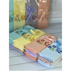 Suvari renkli вафельні рушники 40х60см., 12 шт/уп (30402)